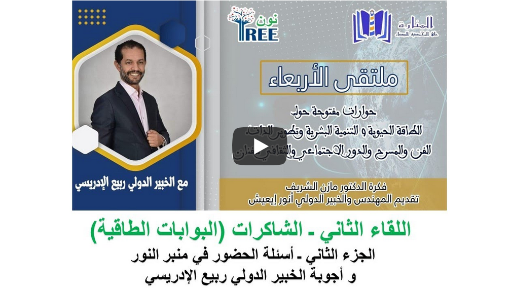 اللقاء الثاني ـ الشاكرات (البوابات الطاقية) الجزء 2